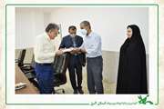 تجلیل  از مسوول امور ایثارگران کانون البرز 