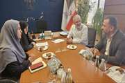 نشست  مدیر کل کانون البرز و شهردار کرج 
